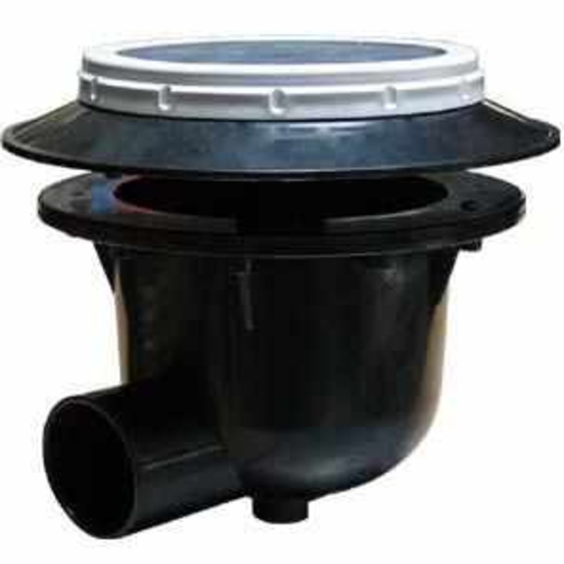 Koi Toilet I Aerated Bottom Drain 3"