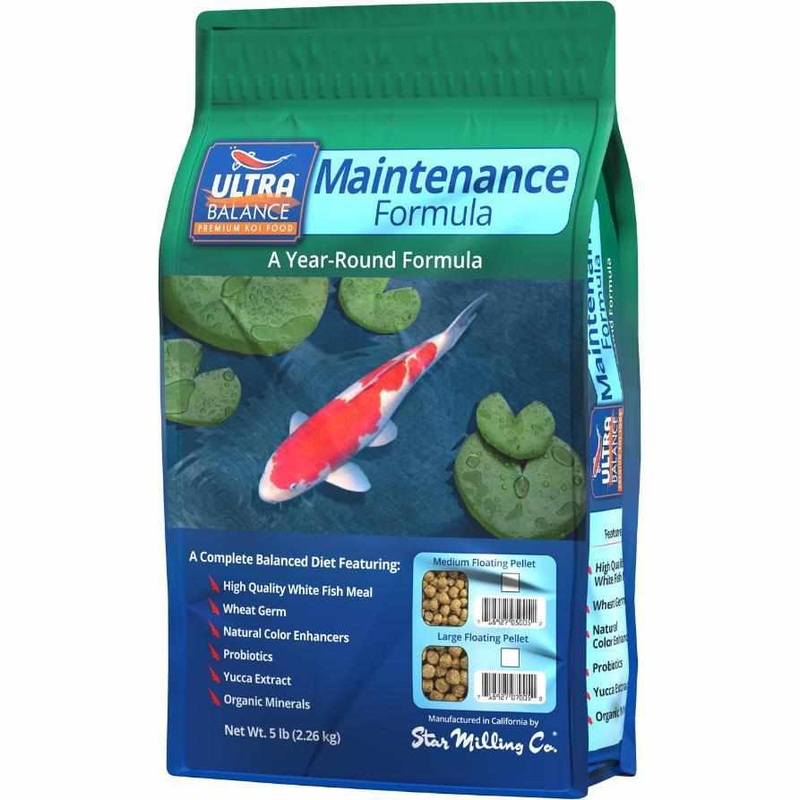 Ultra Balance Wheat-Germ Koi Maintenance Diet - Medium Pellet
