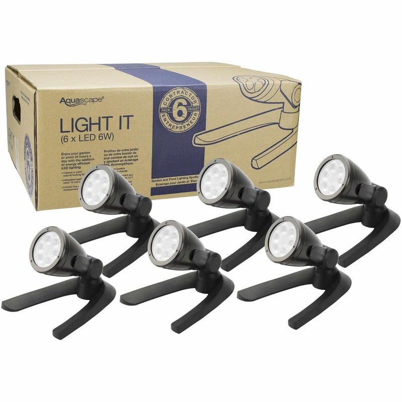 Aquascape Garden & Pond Spotlight 6W Contractor Pack