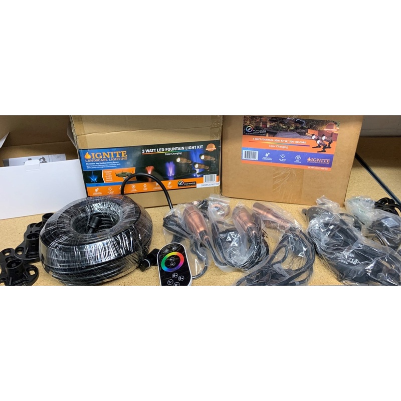 LED Light Kits for Anjon Floating Fountains