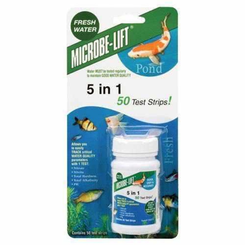 MICROBE-LIFT 5-in-1 Test Strips - 50 Tests