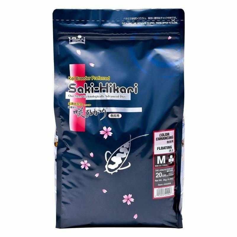 Saki Hikari Color Enhancing Koi Food - Medium Pellet