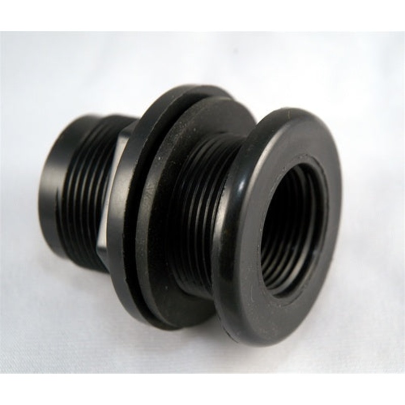1 inch Thread X Slip Bulkhead
