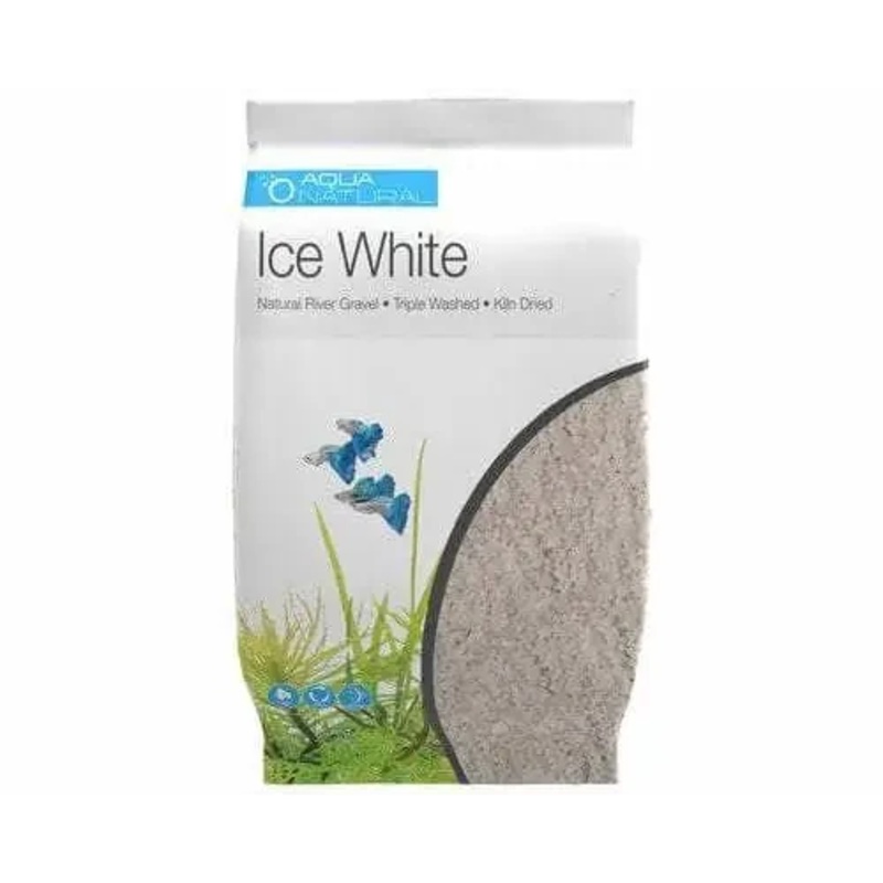 ICE WHITE AQUARIUM GRAVEL 4.5kg