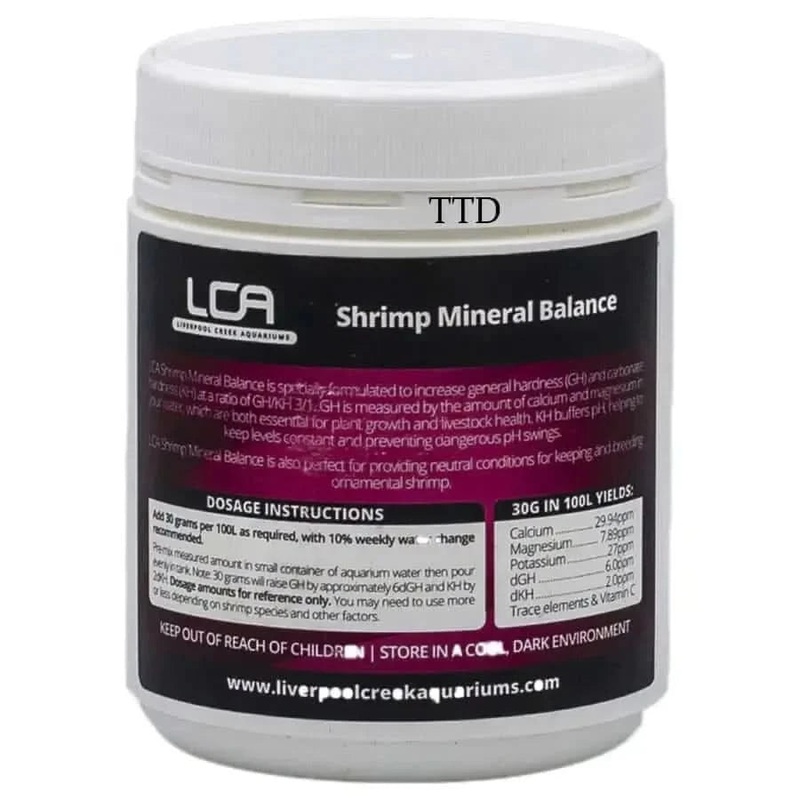 LCA Shrimp Mineral Balance ( GH+/Kh+ Dry Mix ) 300g