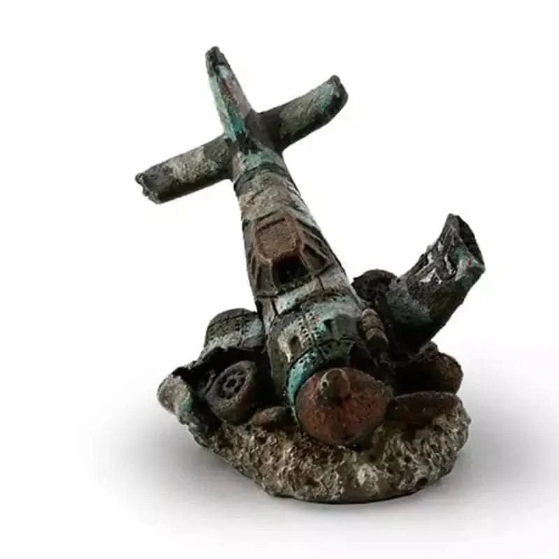 Mini Resin Plane Wreckage