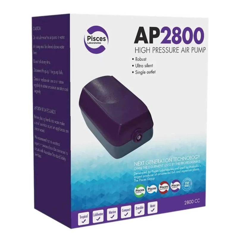 Pisces High Pressure Air Pump (up to 100L) AP2800