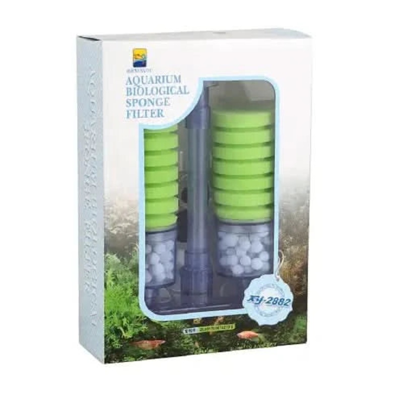 Twin Sponge Filter W/ Media Chamber XY-2882 L( FR 7)