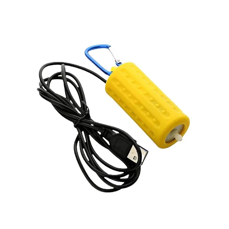 Yellow Air Pump Portable Mini USB L(M16)