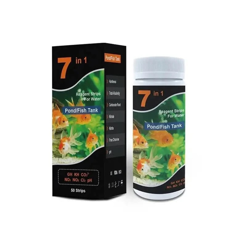 50 Strips/bottle 7 in1 pH Hardness Water Test Strip L(13)