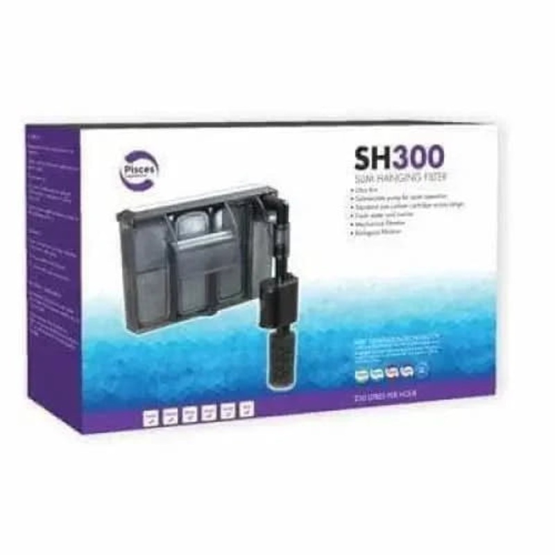 Pisces SLIM HANGING FILTER SH300 230L/hr 60L