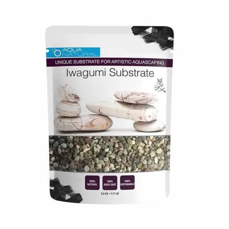 Iwagumi Aquascaping Substrate Gravel 3.5kg - Fiji L (L 18)