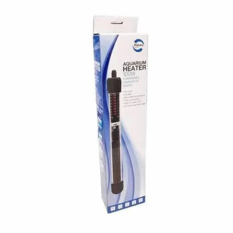 PISCES AQUATICS AQUARIUM HEATER 100W. L(FL 1)