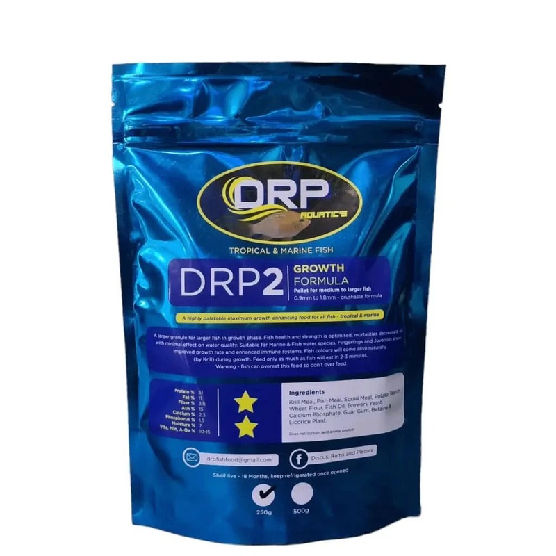 DRP 2 AQUATIC GROWTH FOOD FORMULA - TROPICAL MARINE FISH FRY