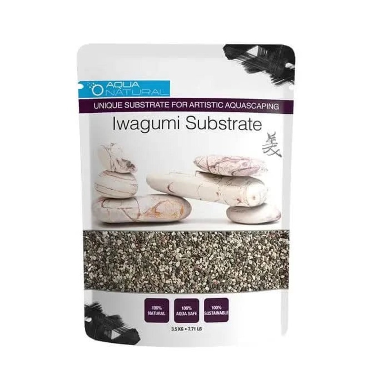 Iwagumi Aquascaping Substrate Gravel 3.5kg - GALAPAGOS L (L17)