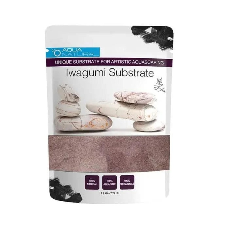 Iwagumi Aquascaping Substrate Gravel 3.5kg - GARNET