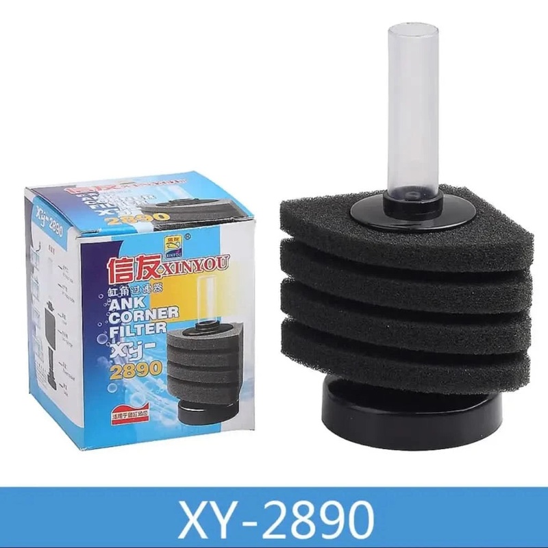 Corner Fit Aquarium Sponge Filter XY-2890. L(FR2)