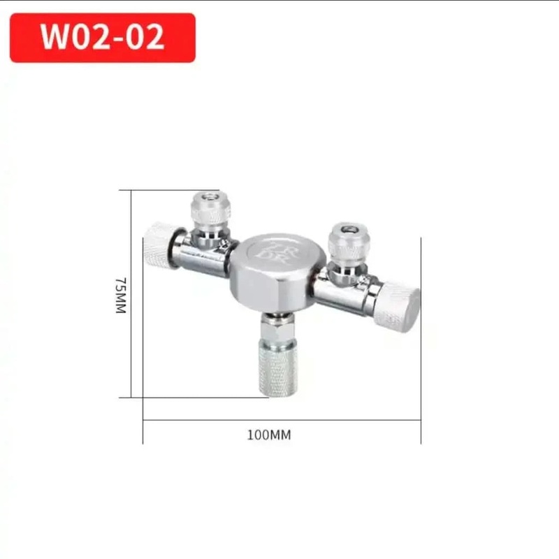 ZNDR Co2 Splitter Distributor Manifold - 2 Way L(FM21)
