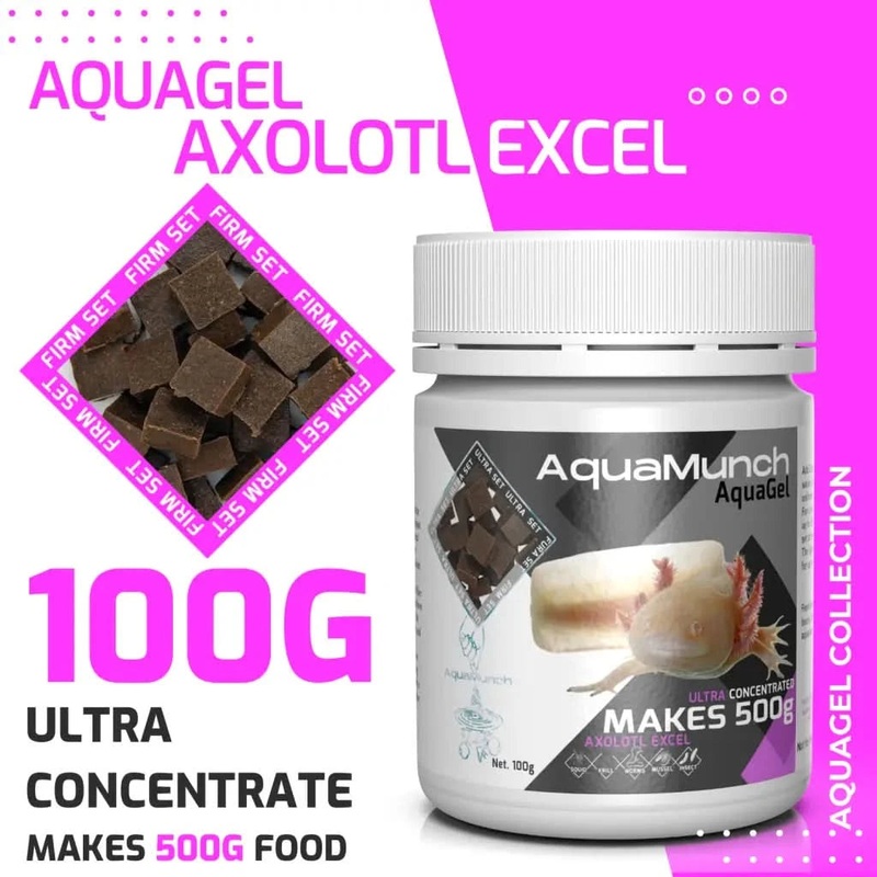AquaMunch AquaGel Fish Food -  Axolotl Excel L(FL11)