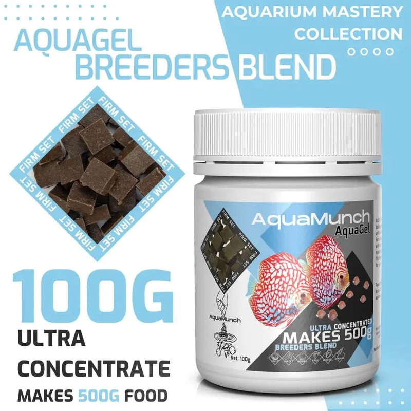 AquaMunch AquaGel Fish Food - Breeders Blend L(ES)