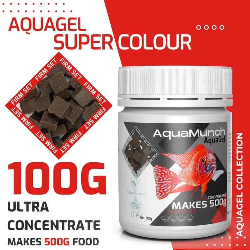 AquaMunch AquaGel Fish Food - Super Color L(ES)