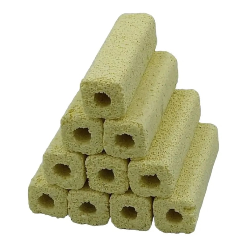 Aquarium Filter Media Bacteria House Bio Bakki Rods - 15.8cm x 3.8cm LARGE