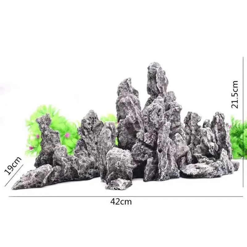 Aquarium Mountain Decor 42cm ABQ-D104 L(R22)