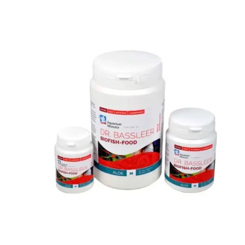 Dr Bassleer Bio Fish Food Medium 0.5-0.8mm - 60g Aloe