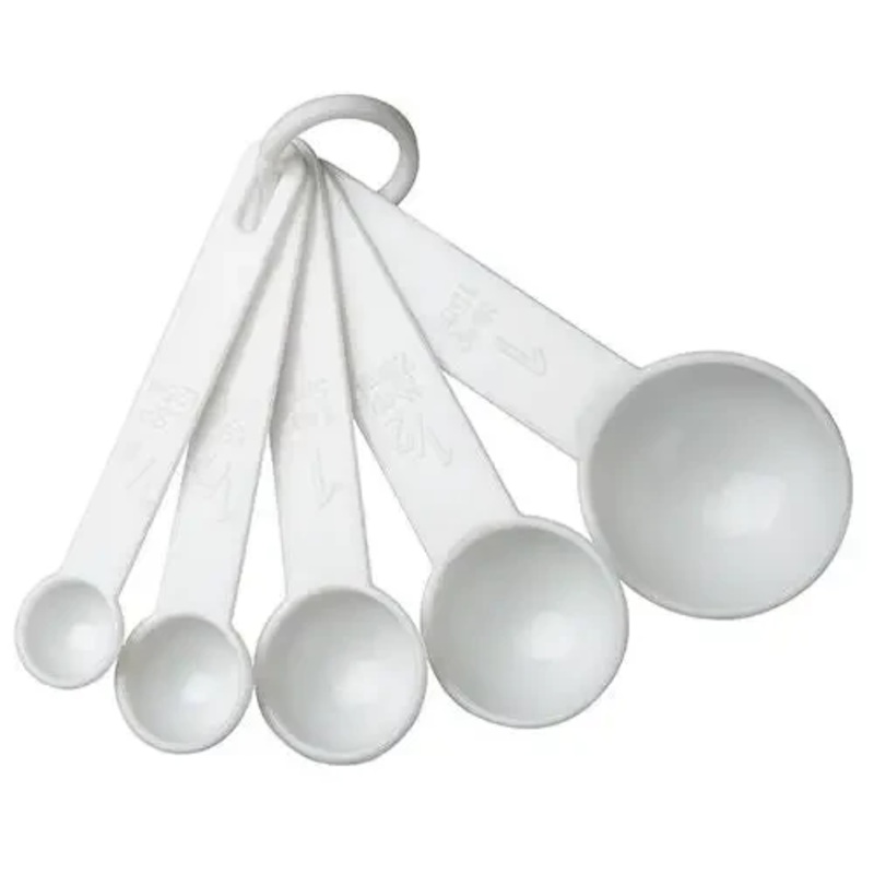 Measuring Spoon White ( Set Of 5 ) L(M35)