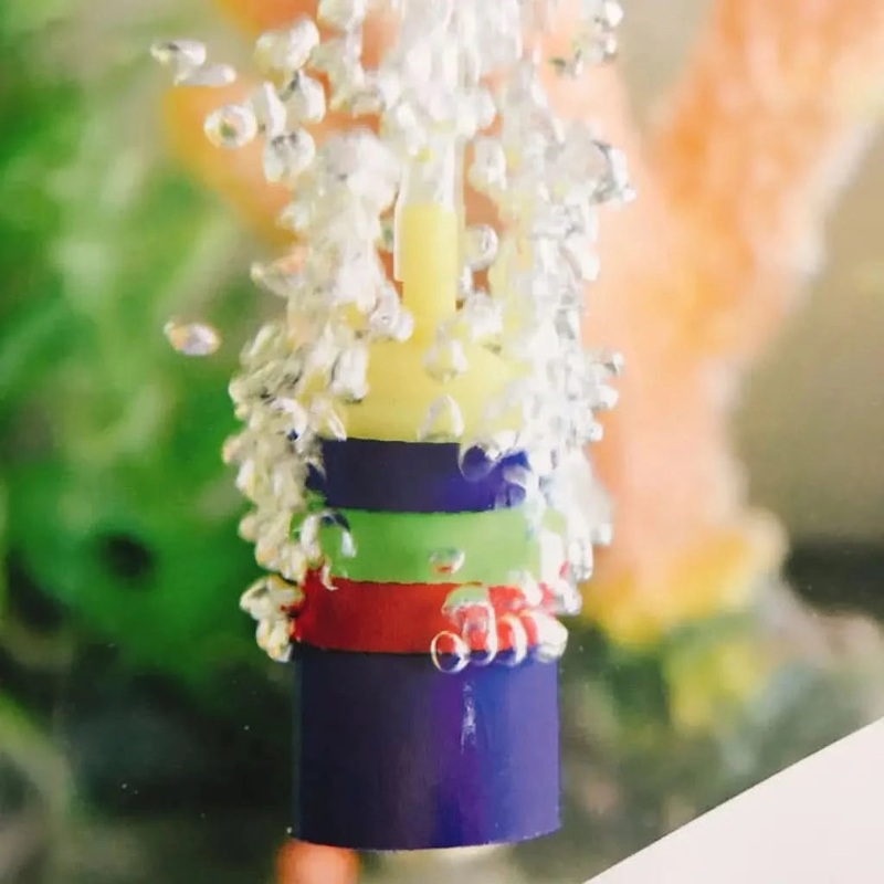 Plastic Colorful Aquarium Air Stone 2.5CM