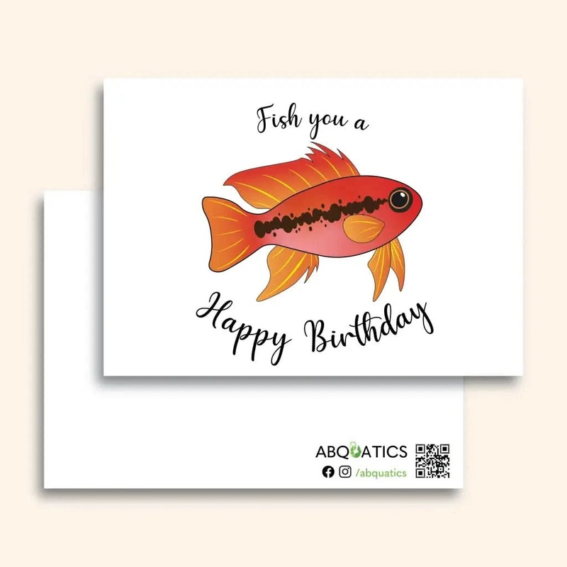 Postcard - Fish You A Happy Birthday