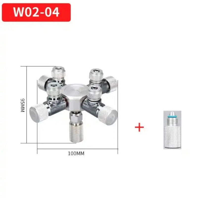 ZNDR Co2 Splitter Distributor Manifold - 4 Way L(M21)