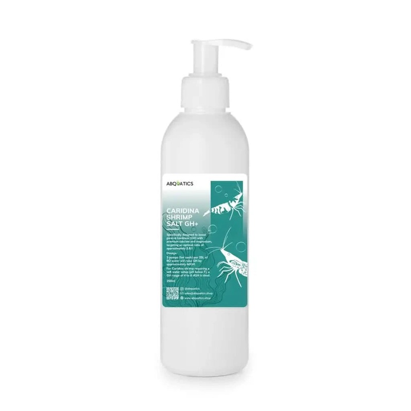 Caridina Shrimp SALT GH+ 250ml ( Includes Pump ) L(ER5)