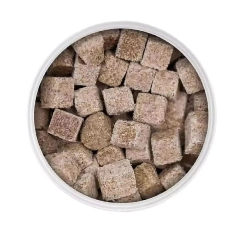 Freeze Dried blood Worm Cubes 500ml/44g Jar