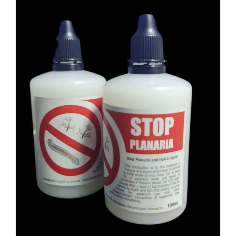 Stop Planaria 100ml ( Treats 1000ltr ) - SHRIMP SAFE L(ER4)