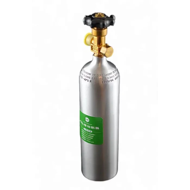 Up Aqua Re-Fillable CO2 Cylinder (1Litre) SIDEMOUNT