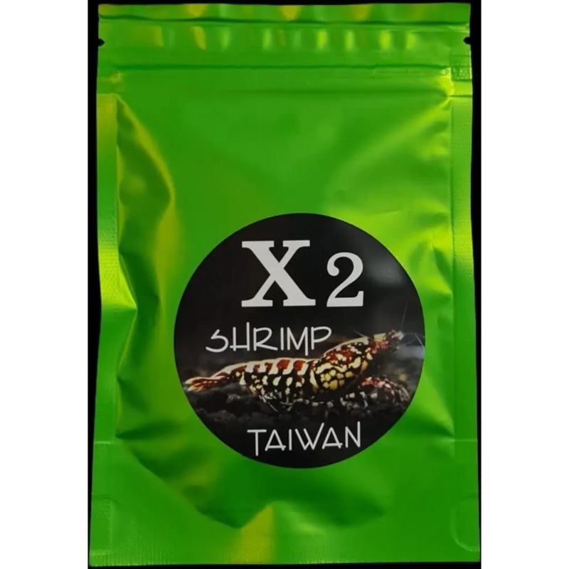 X2 High Protein aquarium shrimp food, for all freshwater shrimp