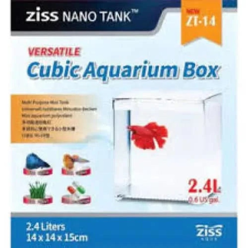 Ziss Nano Tank 14cm x 14cm x 15cm