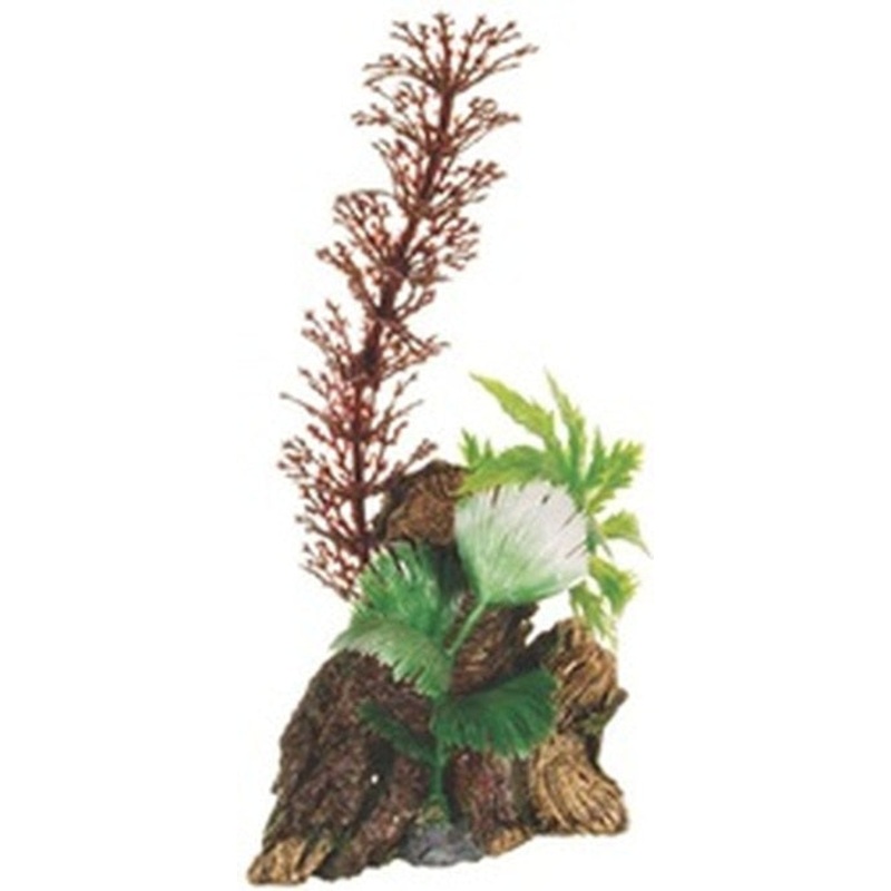 Marina Deco-Wood w/ Plant Small