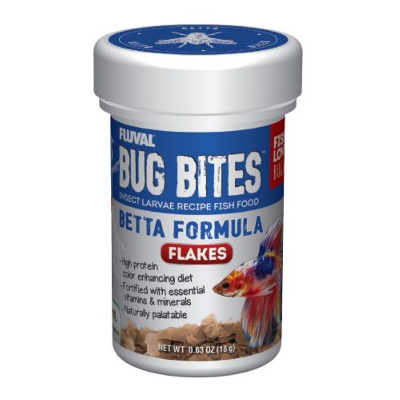 Fluval Bug Bites Betta Formula Flakes 18g