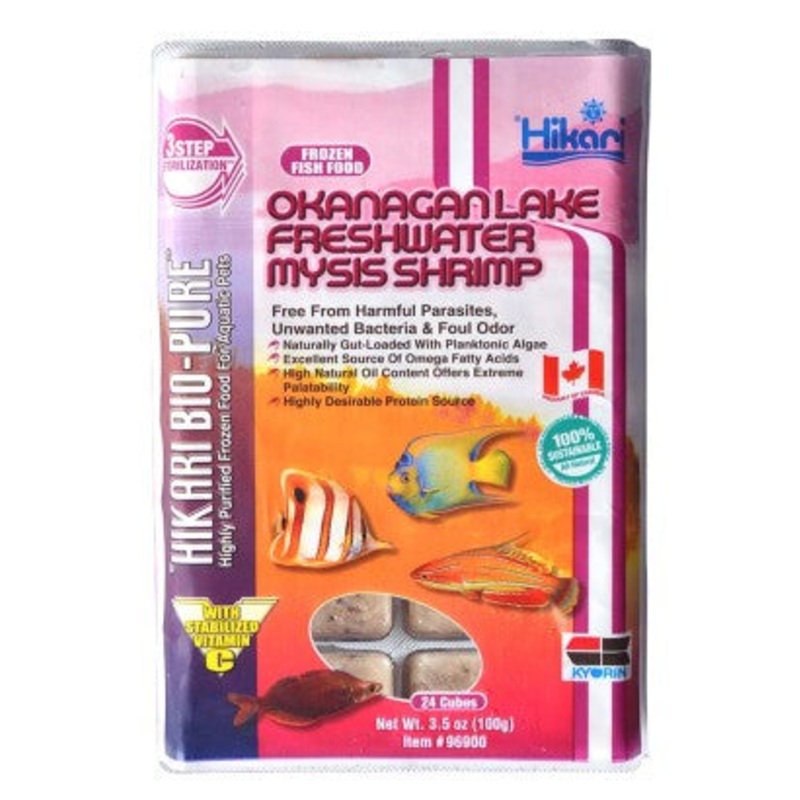 Hikari Frozen Okanagan Lake Freshwater Mysis Shrimp Fish Food
