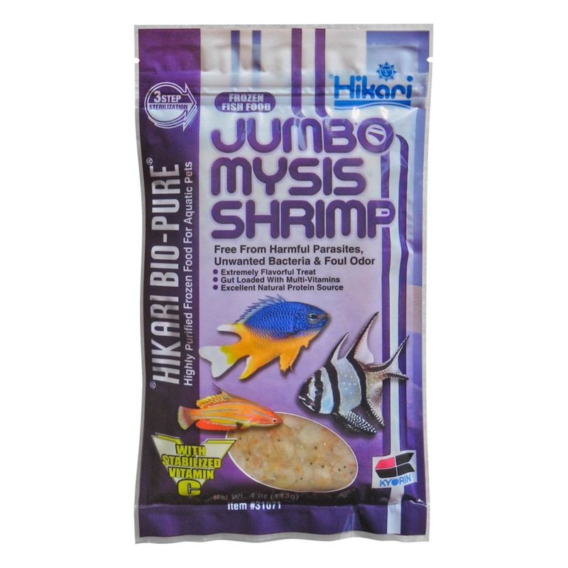 Hikari USA Bio-Pure Jumbo Frozen Mysis Shrimp Fish