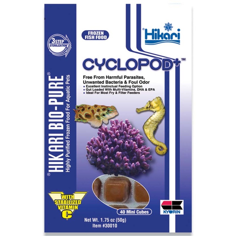 Hikari USA Cyclopod+ Frozen Fish Food