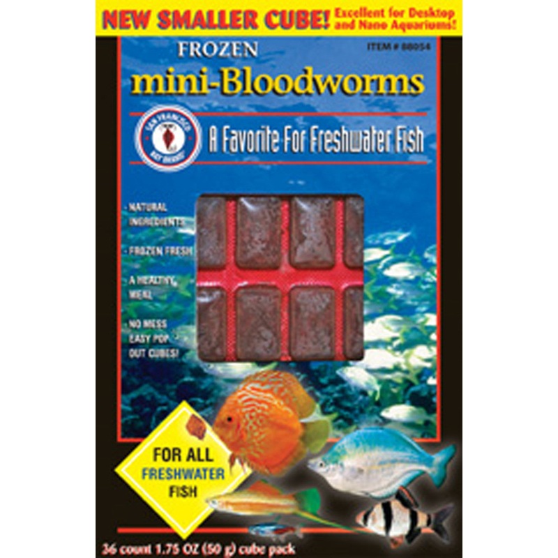SF Bay Brand Mini Frozen Bloodworms