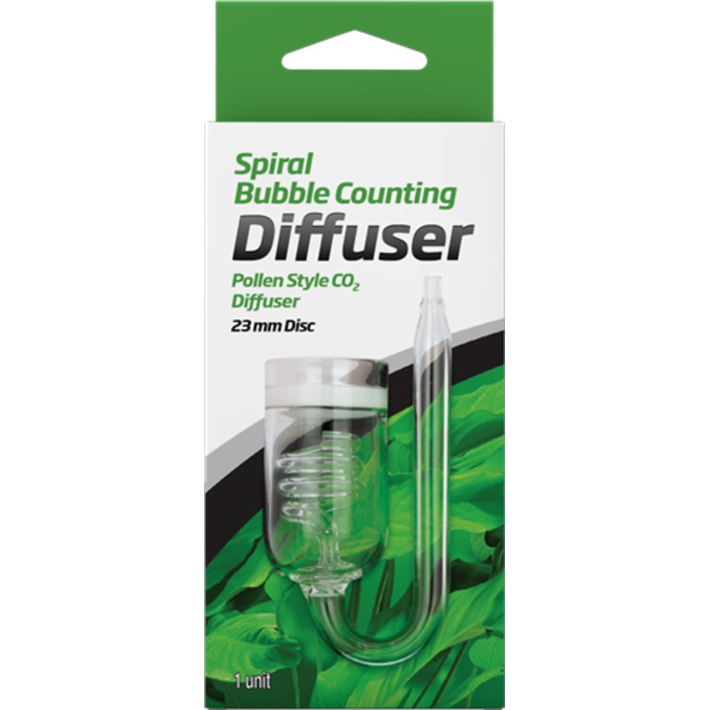 Bubble Counting Spiral Diffuser