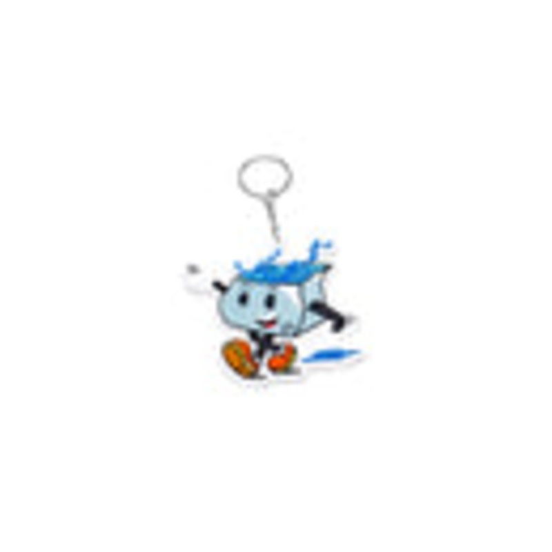 Mr. Mitered Keychain