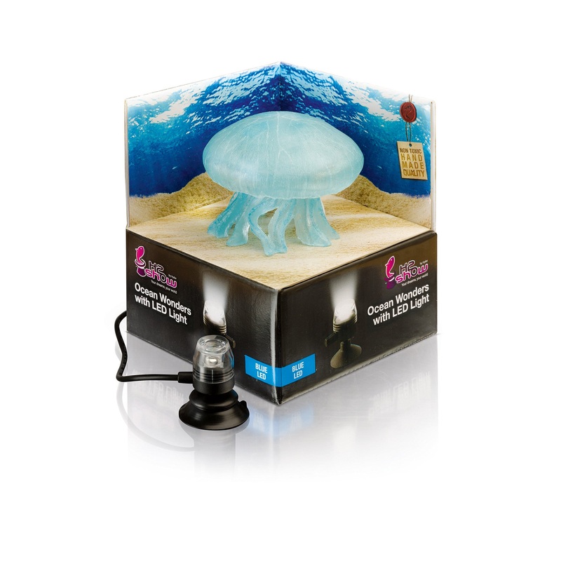 H2Show Ocean Wonders Jellyfish & Blue LED Light