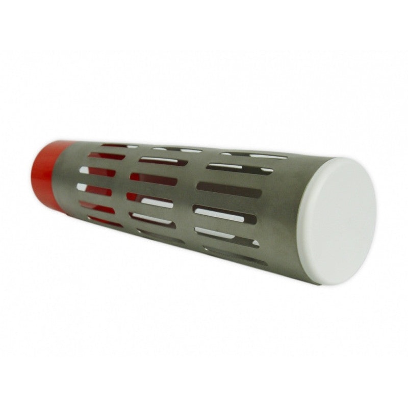 Slot pipe/Split tube Hybrid - Titanium/PVC
