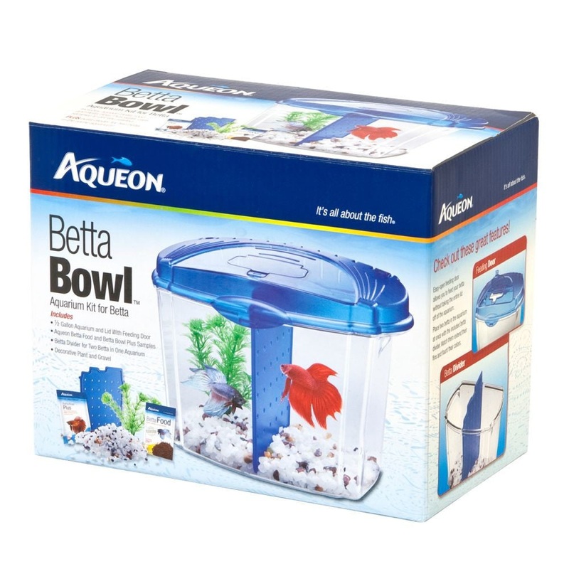 Aqueon Betta Bowl Aquarium Kit