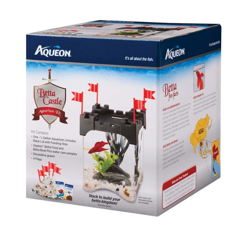 Aqueon Betta Castle Aquarium Kit